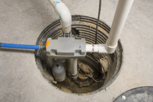 Photo of a sump pump