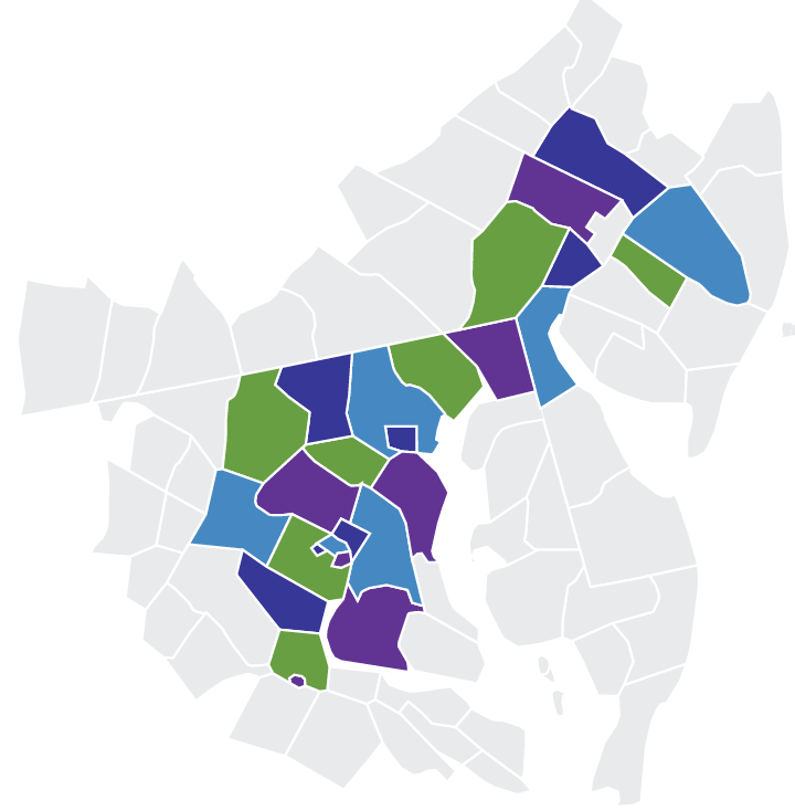 Graphic of a map with Len The Plumber's service area highlighted which includes Baltimore County, Howard County, and more.