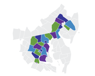 Len The Plumber service area highlighted map of Philadelphia